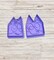 Blue Heeler and Red Heeler Sisters cookie cutter and stamp size 3.25-3.5 (2 pc heads)